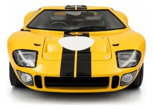 Miniatura Ford Gt40 Mk1 1968 Amarelo 1:18 Solido | Parcelamento