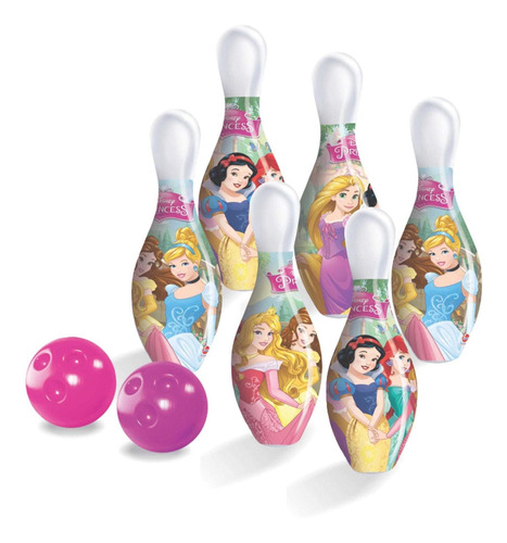 Boliche Princesas Pinos 29cm Lider