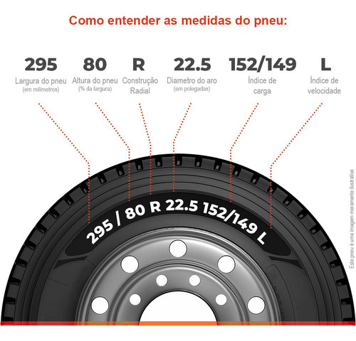 Kit 2 Pneu Aro 22,5 295/80r22,5 Xbri 152/149l Tl 18pr Xforza