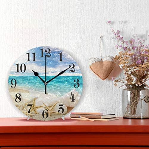 Wihve Reloj Vintage Conchas De Playa Y Estrellas De Mar, De