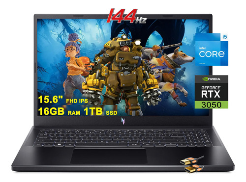 Acer Nitro 5 - Laptop Para Juegos De 15.6 Pulgadas Fhd Ips .