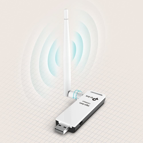 Adaptador De Red Usb Tl-wn722n Inalámbrico 2.4 Ghz Tp-link