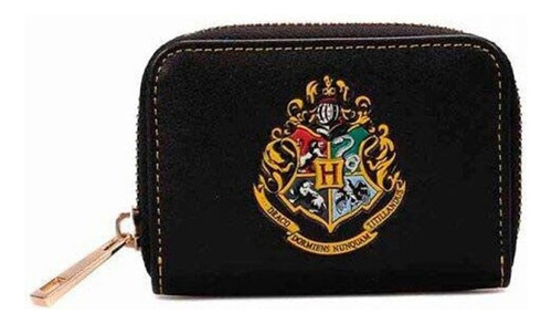 Cartera Monedero Harry Potter Dama Negro Hogwarts