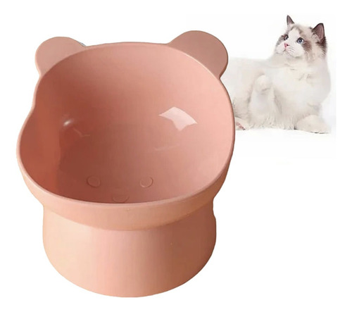 Cuenco Bowl Plato Inclinado Elevado Para Perro Gatos Mascota