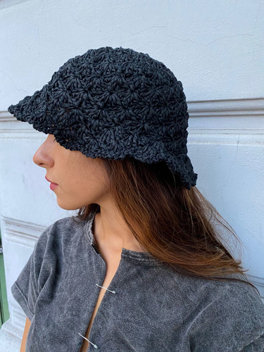 Imagen 2 de 3 de Piluso Tejido Crochet Bucket Hat