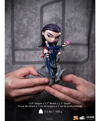 Estátua Psylocke - X-men - Minico - Iron Studios