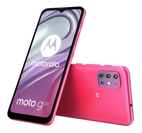 Imagen 1 de 4 de Moto G20 64 GB rosa flamingo 4 GB RAM