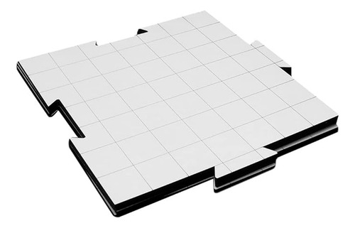 Grid De Batalha 4 Peças (7x7) Modular Riscável Rpg Battle