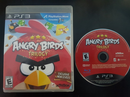 Angry Birds Trilogy Para Playstation 3 (ps3) Físico Original