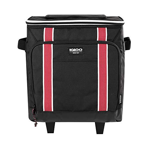 Large Portable Insulated Soft Coolers With Rolling Whee...