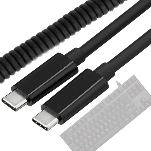 Ajkthge Cable Teclado Mecánico, Cable Teclado Juegos Tipo C