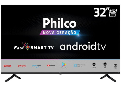 Smart Tv Hd D-led 32 Philco Ptv32e20agbl - Wi-fi