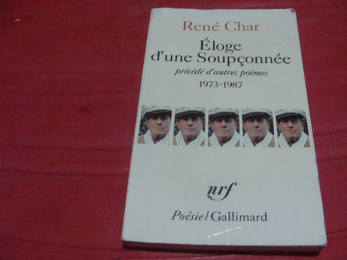 Éloge D´une Soupconnée , (en Frances) , Año 1989