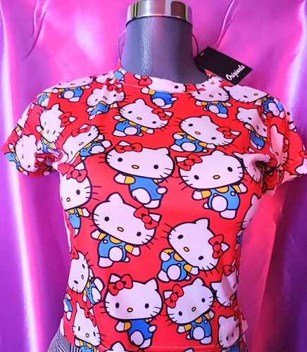 Playera Hello Kitty  Excelente Calidad Unitalla  