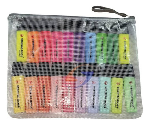 Marcador Stabilo Boss Fluo + Pastel Set X20 Serviciopapelero