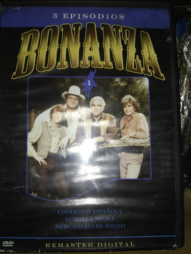 Bonanza Dvd 3 Capitulos Remaster Digital Original