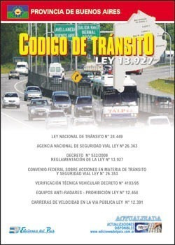 Codigo De Transito Ley 13927 Provincia De Buenos Aires