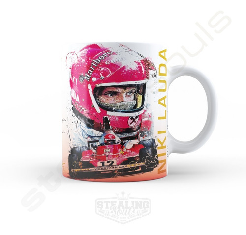 Imagen 1 de 3 de Taza Fierrera - Niki Lauda #06 | World F1 Champion Edition