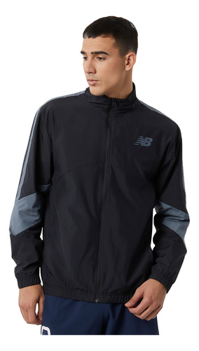 Campera New Balance De Hombre - Mj23010bk