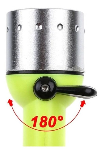 Imagen 5 de 9 de Linterna Acuatica Buceo Sumergible Led Cree De Potencia
