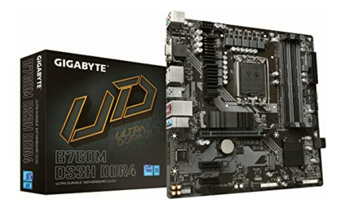 Gigabyte B760m Ds3h Ddr4 (lga 1700/ Intel/ B760/ M-atx/