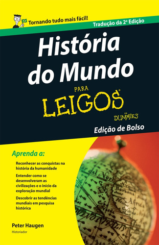 História do mundo para leigos, de Haugen, Peter. Starling Alta Editora E Consultoria  Eireli, capa mole em português, 2014