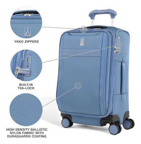 Travelpro Versapack+ Ligero Suave Softside Expandible En De