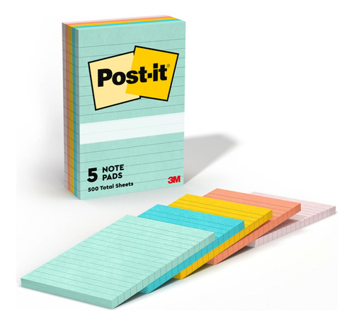 Post-it Super Sticky Notes, 5 X 20.3 Cm, Marseille