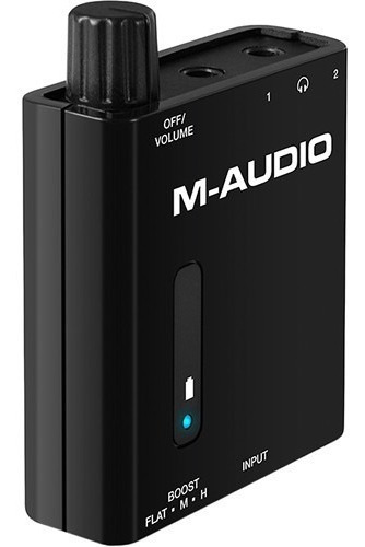 Imagen 2 de 7 de Potencia Auriculares M Audio Basstraveler Amplificador Spica