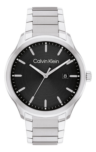 Relógio Calvin Klein Masculino Aço Prateado 25200348