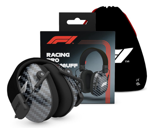 Alpine Racing Pro Earmuff F1® - Orejeras Para Adultos - 22 D