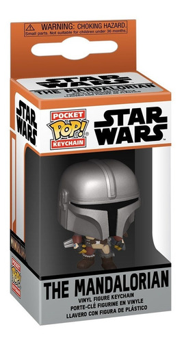 Chaveiro Funko Pop Star Wars The Mandalorian Din Djarin