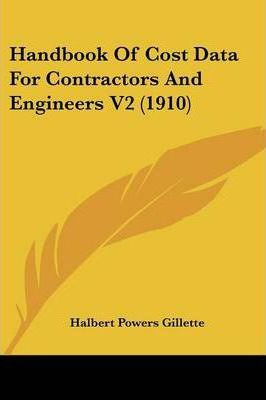 Libro Handbook Of Cost Data For Contractors And Engineers...