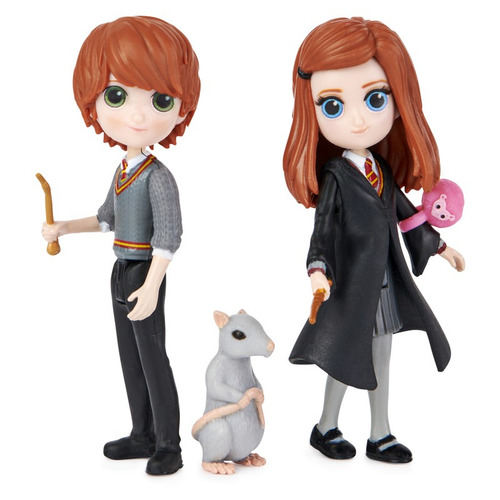 Wizarding World, Set De Magical Minis Ron Y Ginny Weasley