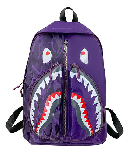 Nuevo Bolso De Hombro Shark, Bolsa Escolar De Viaje