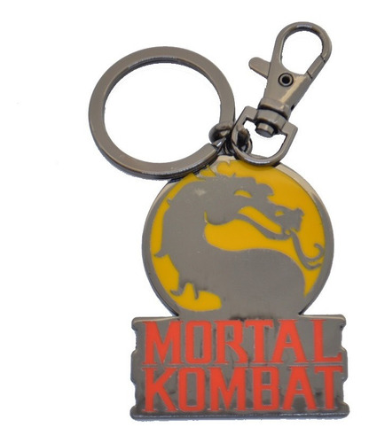 Mortal Kombat Llavero En Acero De Coleccion