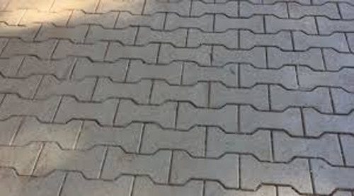 Forma Dupla Intertravada Para Piso De Bloquetes Kit 12