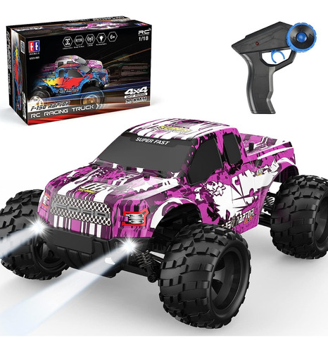 Coche De Control Remoto Monster Truck Double E Todo Terreno