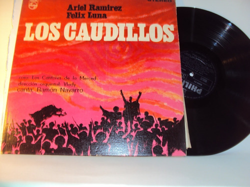 Vinilo Lp 131 Ariel Ramirez Felix Luna Los Caudillos