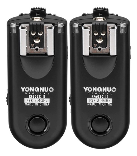 Radio Disparador Flash - Yongnuo Rf603 Iii 2 Uni Canon