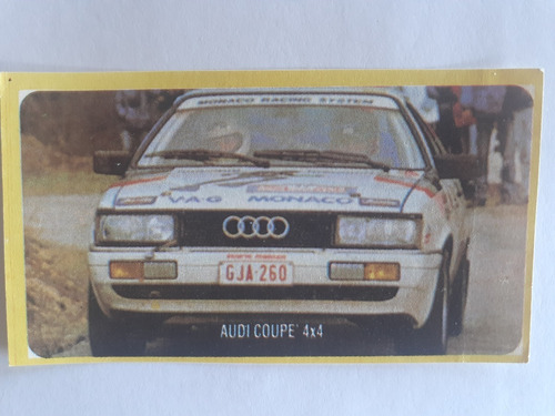 Figurita Top Motor Audi Coupe 4x4