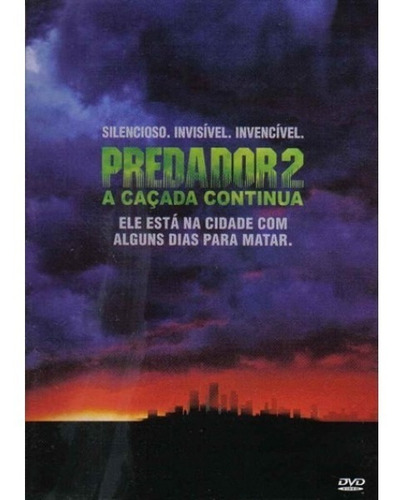 Dvd O Predador 2 A Caçada Continua