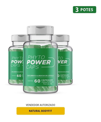 Combo Phytopower Caps 3 Frascos