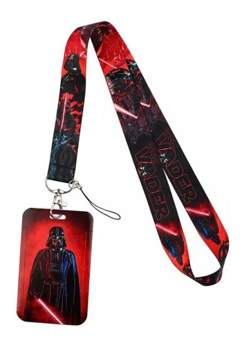 Lanyard Darth Vader Cinta Colgante Portacredencial Llavero