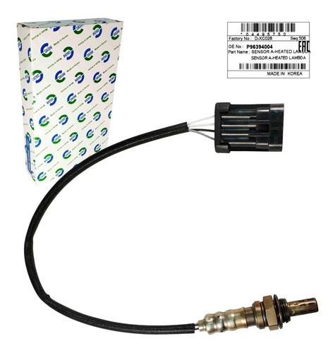 Imagen 4 de 7 de Sensor Oxigeno Aveo Clasico Lt Ls Speed Original 4 Cables