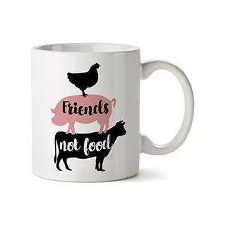 Mug Con Mensaje Vegano