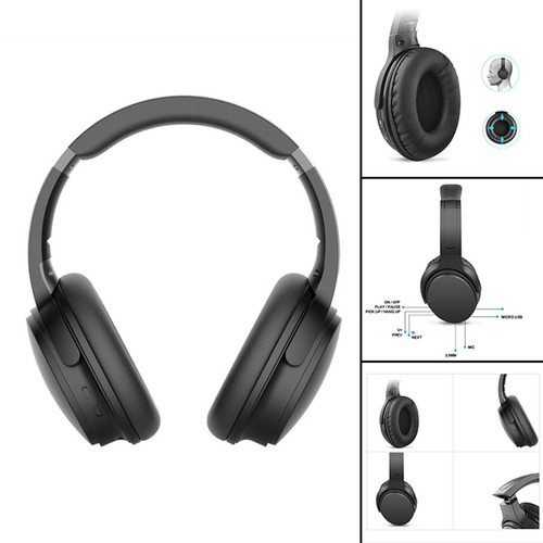 Imagen 3 de 11 de Auricular Bluetooth Cancelación De Ruido Activo (anc)
