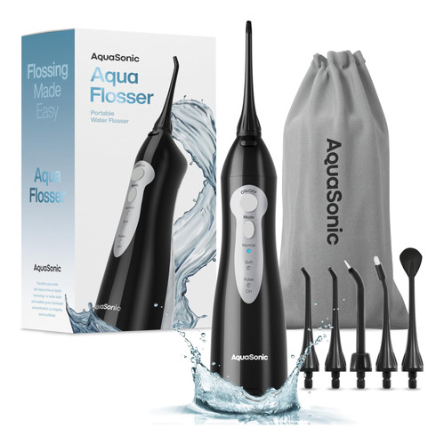 Irrigador Para Dientes Inalambrico Con 3 Modos-negro