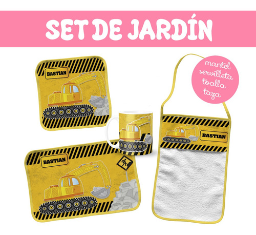 Set De Jardín  Construcción + Cuchara