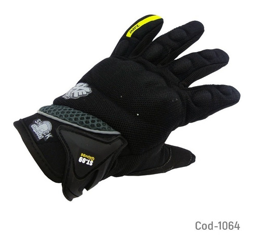 Guante Touch Gear Para Moto Con Proteccion Marca Axe